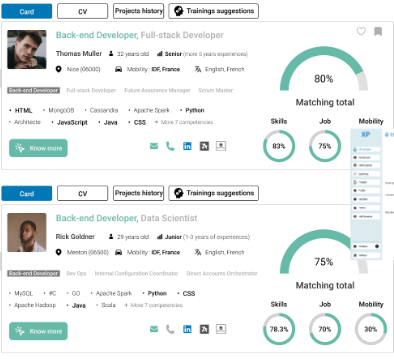 XTREME PROFILER – Projet “Mobilité RH & Recrutement”